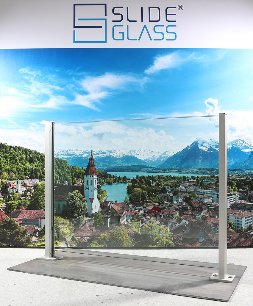 News Ticino - Slide Glass by Galvolux